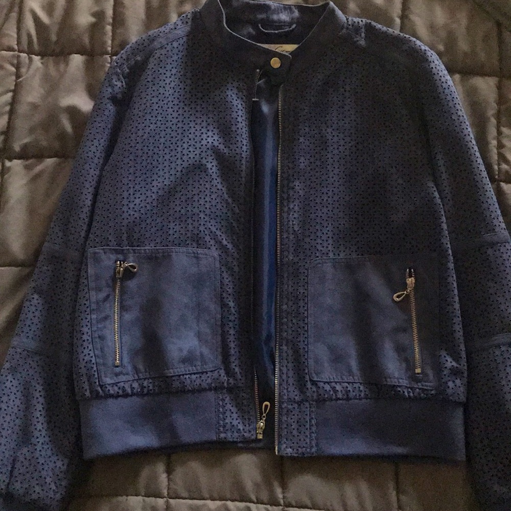 Kenneth Cole Collarless Bomber (XL)